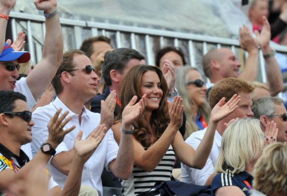 Prince William, Duchess of Cambridge, and Prince Harry  (Splash)