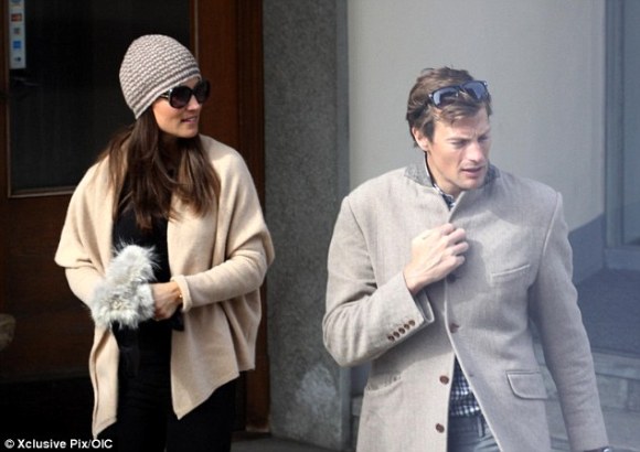 Pippa and Nico in St. Moritz, Switzerland (March 2013)