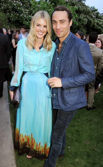 James and Donna at the Serpentine Summer Garden Party (June 2013)