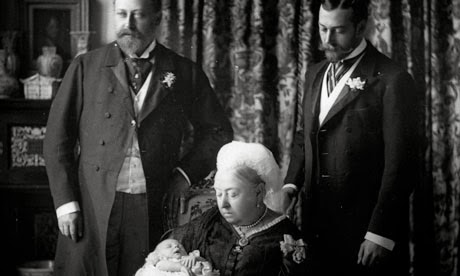 Queen Victoria and Three Future Monarchs (1894)