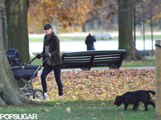 Duchess of Cambridge with Prince George and Lupo